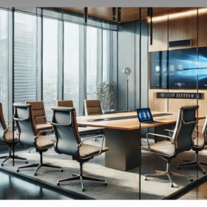 Salle Collaborative Espaces Coworking Éco-Responsables peut accueillir 4 à 6 personnes